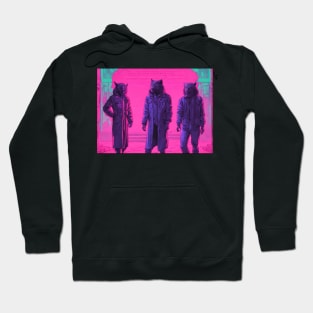 Three wolves Hoodie